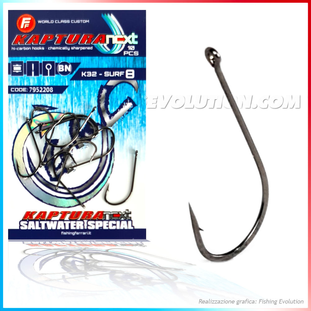 Kaptura K-32 Series Hooks