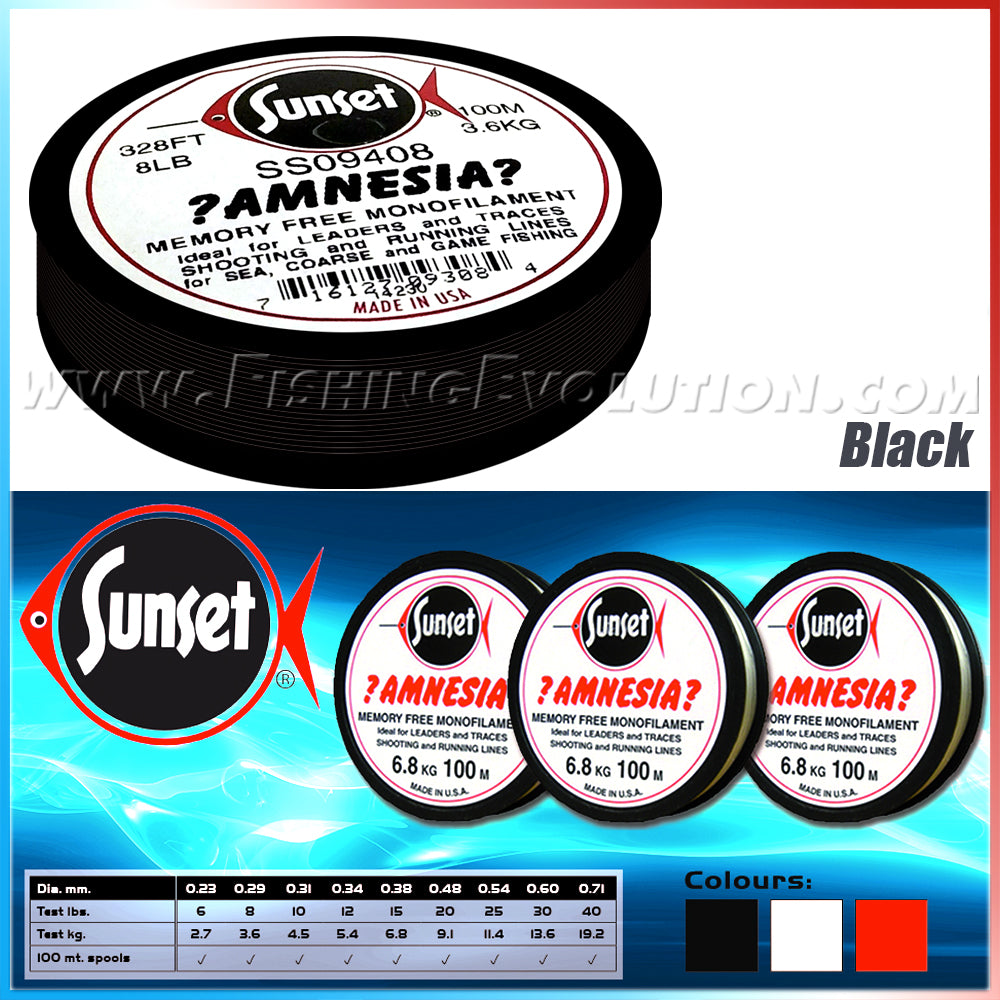 Amnesia Black 100 mt.