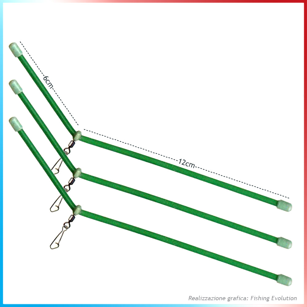 Divergente in plastica Strong Antitangle 18cm (3pz)