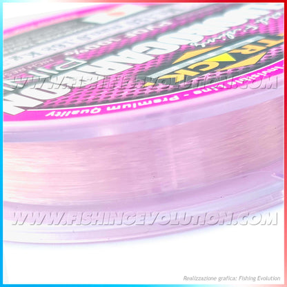 Fluorocarbon Pink 100% P.V.D.F. 120 mt.