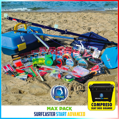 Max Pack SurfCaster Start Advanced + VideoCorso S.S.A. GRATIS