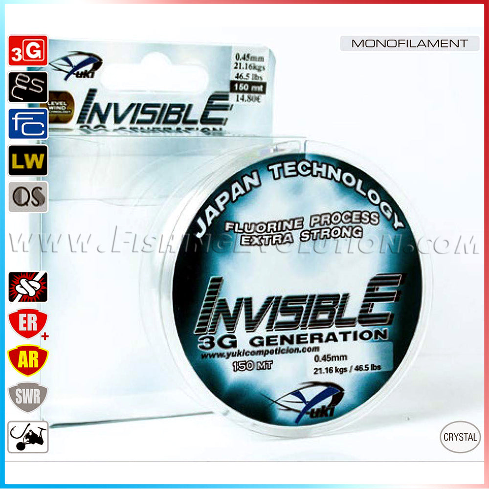 Nylon Invisible 3G Generation 150 MT.