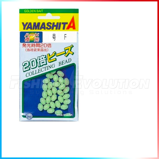 Perline Ovali Fosforescenti Morbide Golden Bait Yamashita