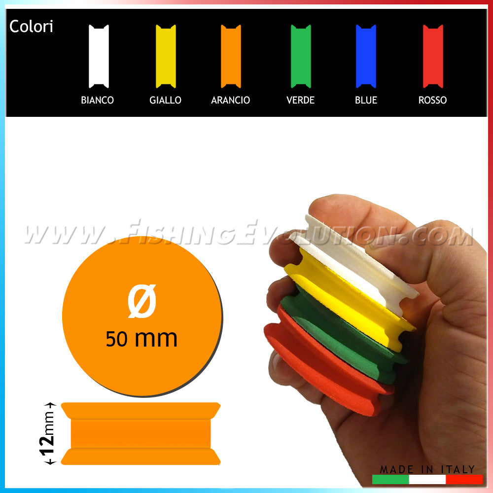 Ruzzole Avvolgi Travi e Braccioli 50x12 mm (1pz)