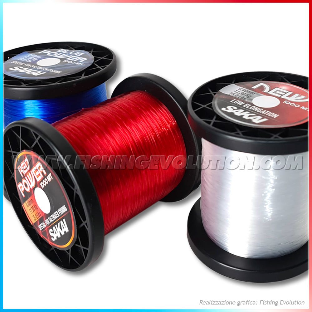 Nylon Sakai Red Power 1000 mt.