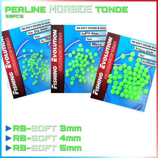 Perline Fluo Tonde Morbide (RB-SOFT)