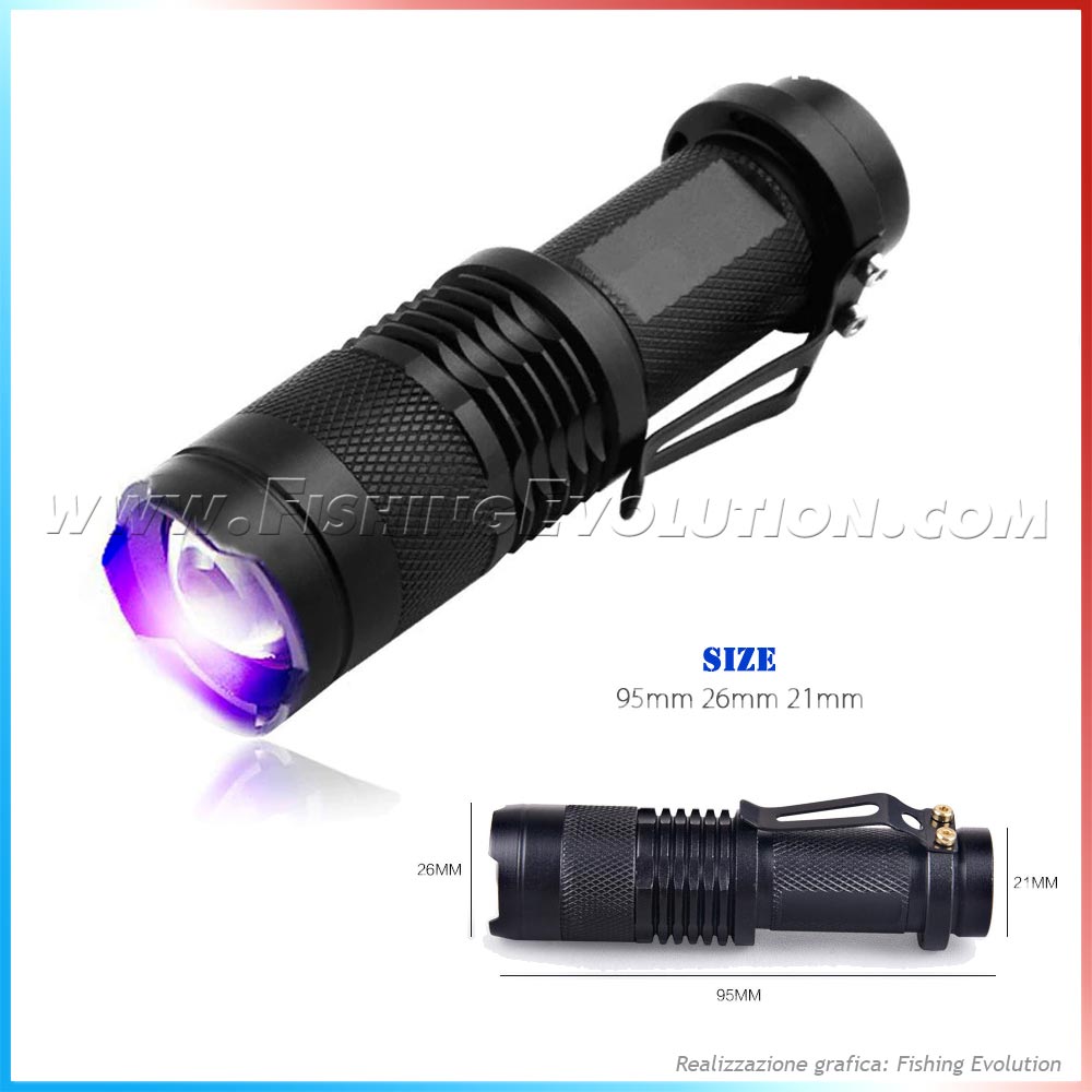 Torcia Cree Led Uv NM395