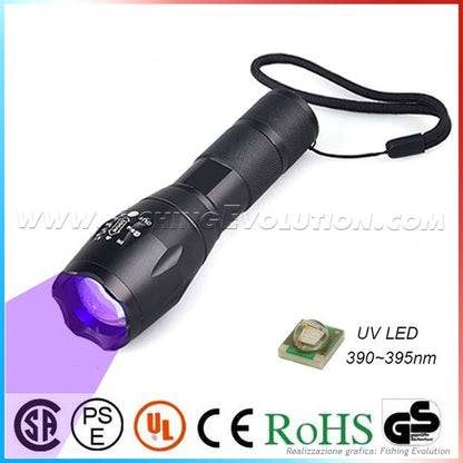 Torcia UV MN395 Cree Led (3AAA - 1X16850)