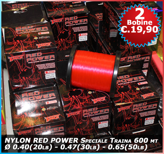 Nylon Red Power 600 mt