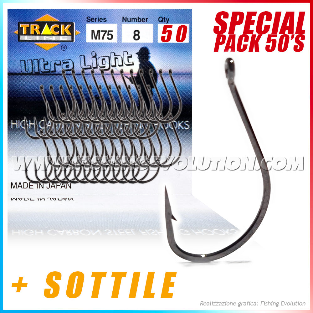 M75 Ultra Light Series Hooks 50 pcs.