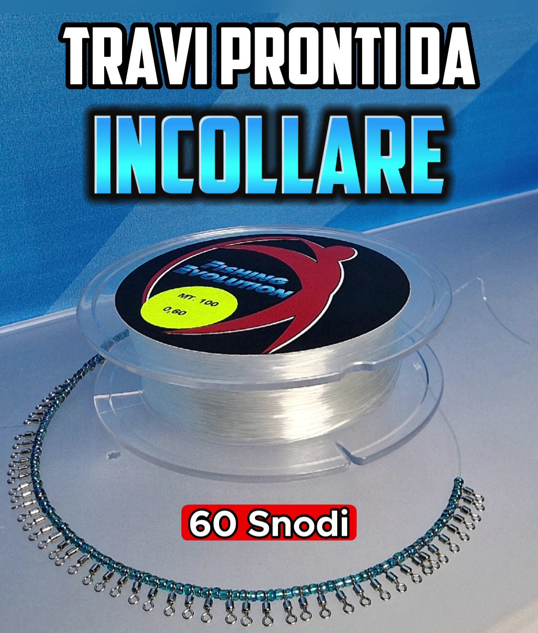 Nylon Speciale Travi con 60 snodi pronti da Incollare