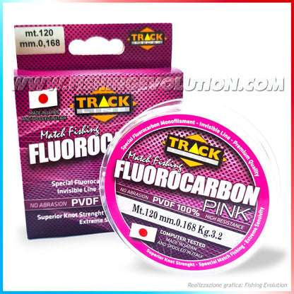 Fluorocarbon Pink 100% P.V.D.F. 120 mt.