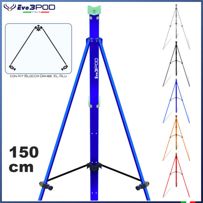 Piquet Hybride 150/180 cm + Kit de Verrouillage des Pieds XL