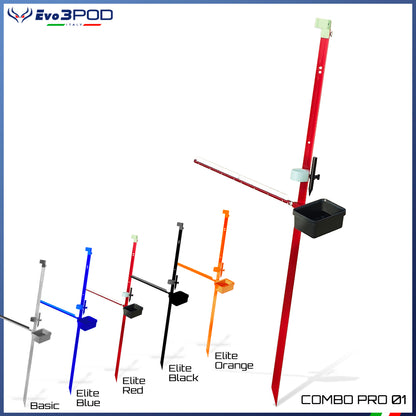 Combo Postazione SurfCasting Evo3POD Mod. PRO 01