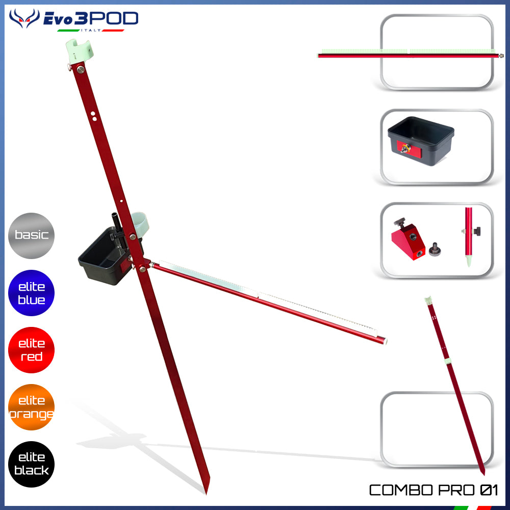 Combo Postazione SurfCasting Evo3POD Mod. PRO 01