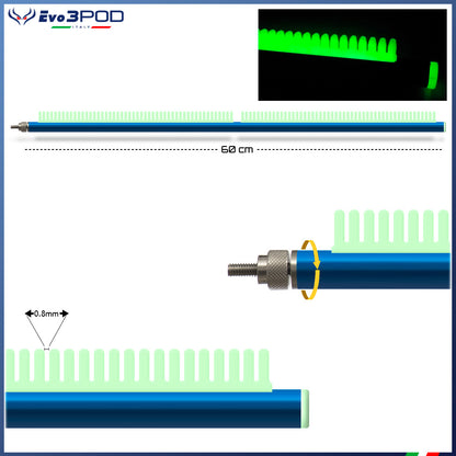 Braccetto Stendi Travi Laterale a Pettine 60 cm