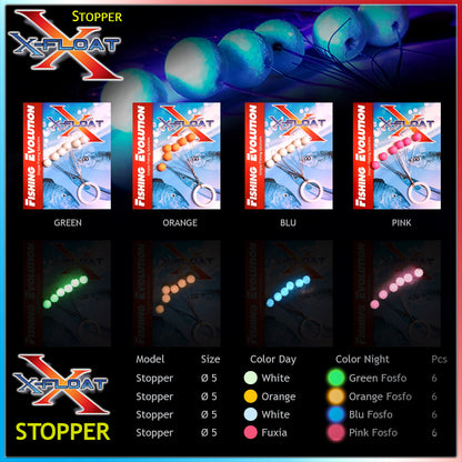 X-Float Stopper Round 5 mm