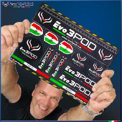 Kit Stickers Evo3POD 15 pz.